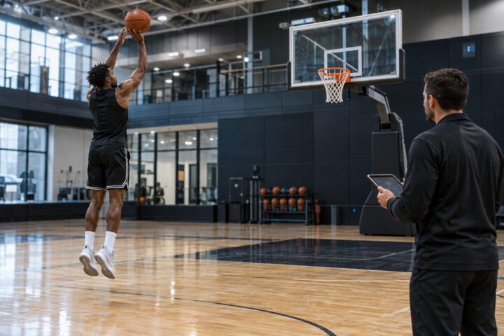 How basketball coaches combine video, movement data, and traditional practice
